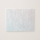 Fremder Geldumtausch-Börse als Konzept Puzzle (Horizontal)