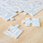 Fremder Geldumtausch-Börse als Konzept Puzzle (Seite)