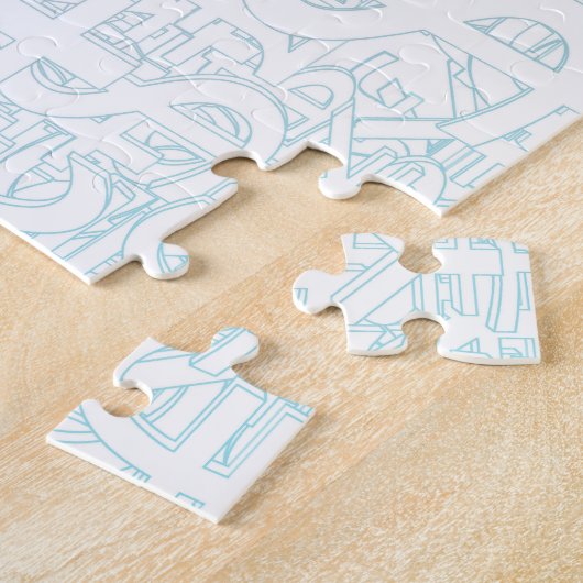 Fremder Geldumtausch-Börse als Konzept Puzzle (Seite)