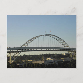 Fremont Bridge Postkarte