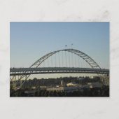 Fremont Bridge Postkarte (Vorderseite)
