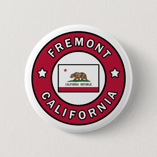 Fremont California Button (Vorderseite)