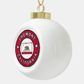 Fremont California Keramik Kugel-Ornament (Rechts)