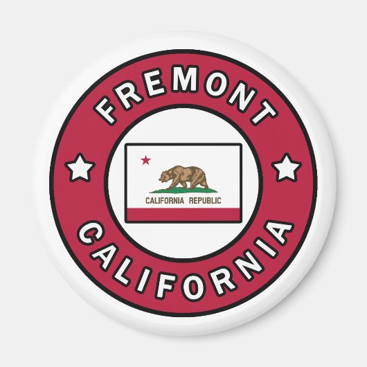 Fremont California Magnet (Vorne)