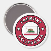 Fremont California Magnet (Vorderseite/Rückseite)