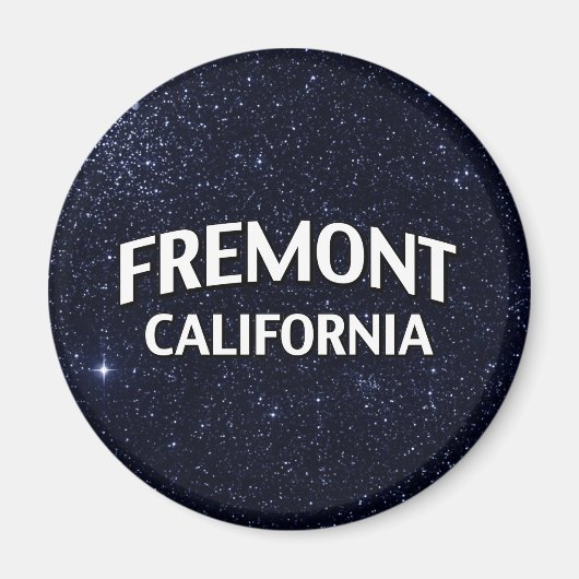 Fremont California Magnet (Vorne)