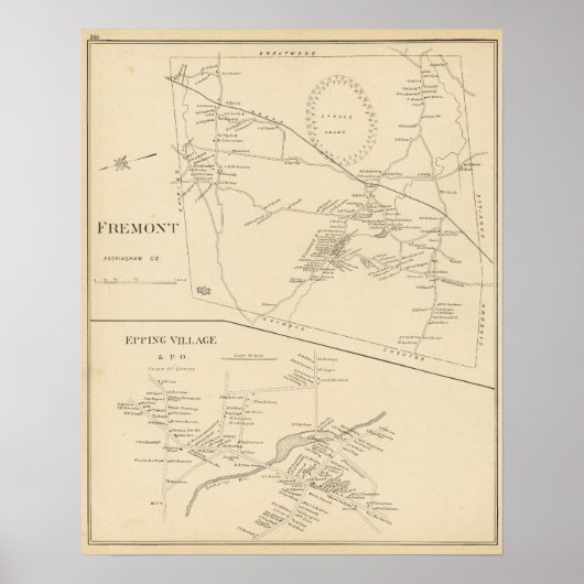 Fremont, Epping Village & PO Poster (Vorne)