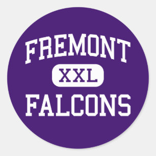 Fremont - Falcons - Jüngeres - MESA Arizona Runder Aufkleber