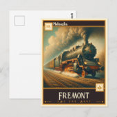 Fremont, Nebraska | VINTAG Postkarte (Vorne/Hinten)