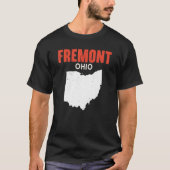 Fremont Ohio USA State America Travel Ohioan T-Shirt (Vorderseite)