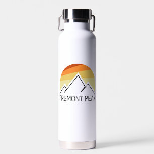 Fremont Peak Wyoming Retro Trinkflasche
