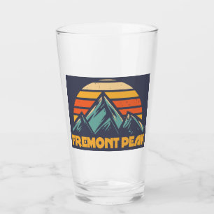 Fremont Peak Wyoming Retro Türkis Glas