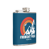 Fremont Peak Wyoming Sun Eagle Flachmann (Rechts)