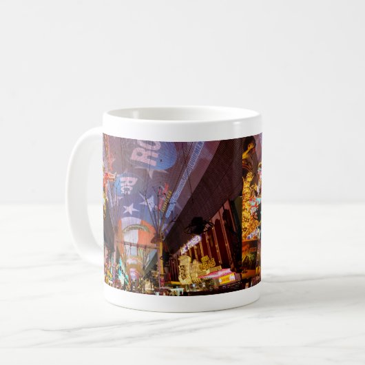 Fremont Street Experience Coffee Tasse (Vorderseite Links)