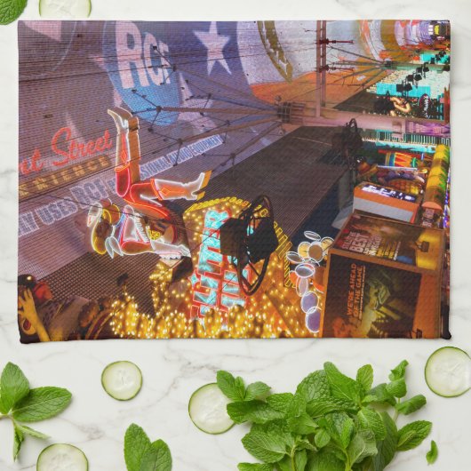 Fremont Street Experience Handtuch (Gefaltet)