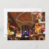 Fremont Street Experience - Las Vegas Postkarte (Vorne/Hinten)