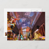 Fremont Street Experience Postkarte (Vorne/Hinten)