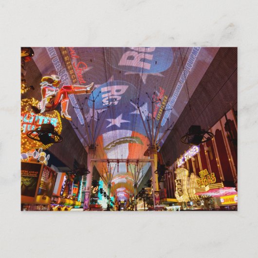 Fremont Street Experience Postkarte (Vorderseite)