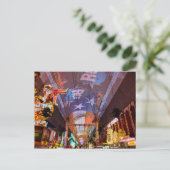 Fremont Street Experience Postkarte (Stehend Vorderseite)