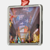 Fremont Street Experience Silbernes Ornament (Links)