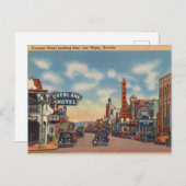 Fremont Street, Las Vegas, Nevada Postkarte (Vorne/Hinten)