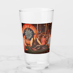 Fremont Street, Las Vegas, Nevada Vintag Casino Glas