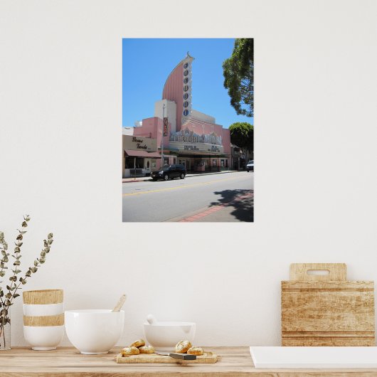 Fremont Theater, 2011, San Luis Obispo Poster (Küche)