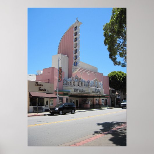 Fremont Theater, 2011, San Luis Obispo Poster (Vorne)