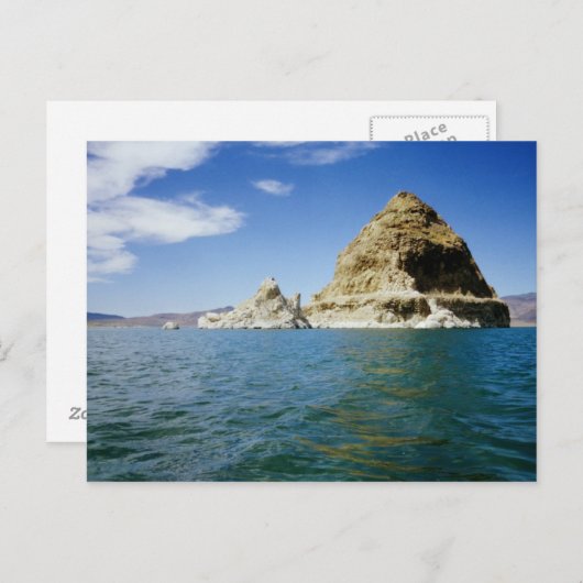 Fremont's Pyramid Postcard Postkarte (Vorne/Hinten)