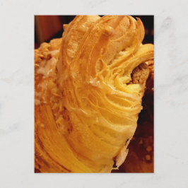 French Almond Croissant Postkarte