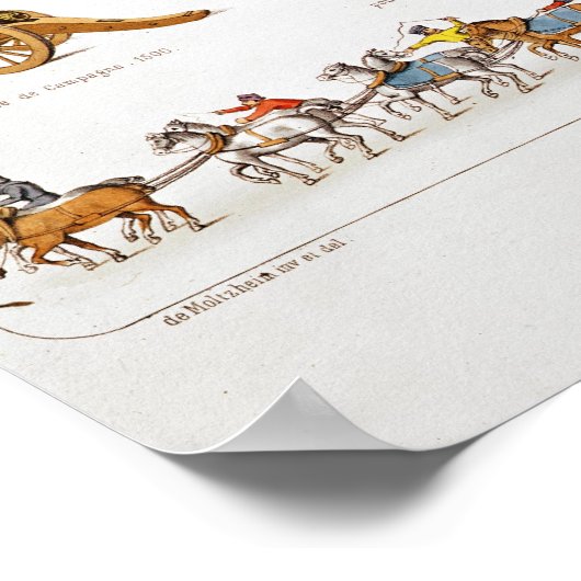 French artillery poster (Ecke)