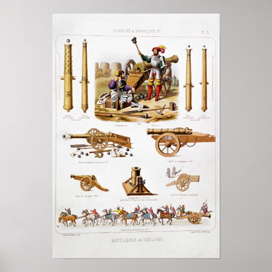 French artillery poster (Vorne)