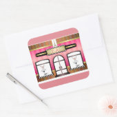 French Ballet Dance Studio Pink Sticker (Umschlag)