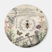 FRENCH BEE GARDEN MAGNET (Vorne)