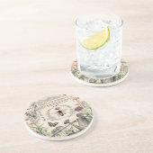 FRENCH BEE GARDEN SANDSTEIN UNTERSETZER (Seite)