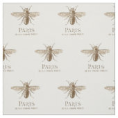 French Bee Paris Vintage Stoff (Muster)