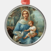 French Blue Madonna Ornament (Vorne)