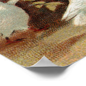 French Blue Madonna Poster (Ecke)