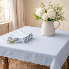 French Blue Tablecloth Tischdecke