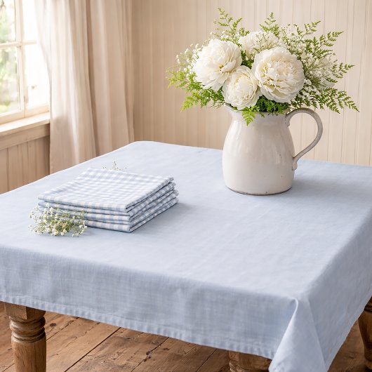 French Blue Tablecloth Tischdecke