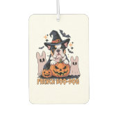 French Boo Dog Cute Frenchie Halloween Ghost Dog T Autolufterfrischer (Vorderseite)