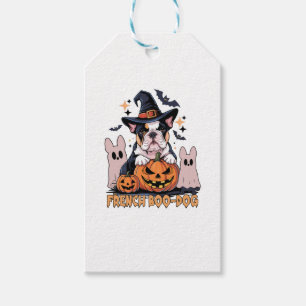 French Boo Dog Niedlich Französisch Halloween Ghos Geschenkanhänger