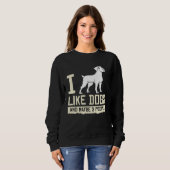 French Brittany Spaniel  Puppies Owner Sweatshirt (Vorne ganz)