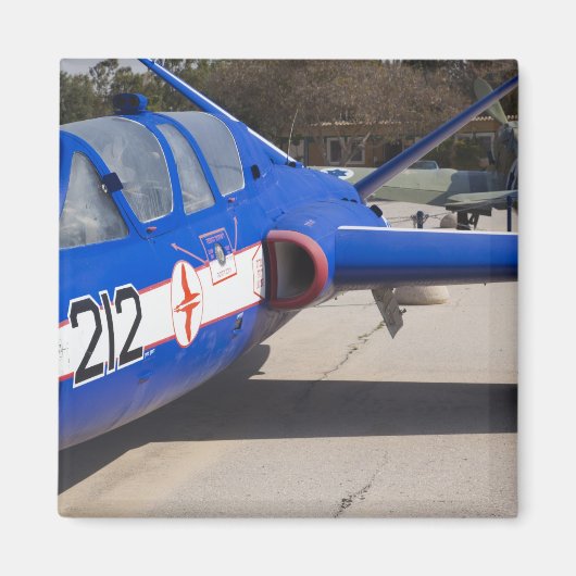 French Built Fouga Magister Magnet (Vorne)