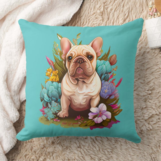 French Bull Dog Kissen (Decke)