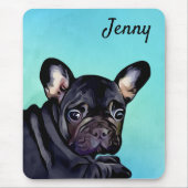 French Bull Dog Mouse Pad Custom Mousepad (Vorne)