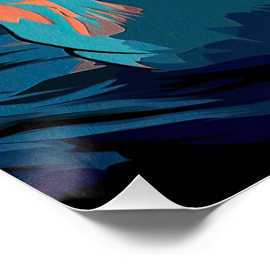 French Bulldog 005 - Bruno Pokopen Poster (Ecke)