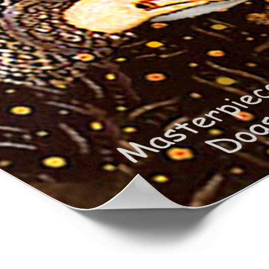 French Bulldog 3 - Queen Poster (Ecke)