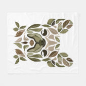 French Bulldog Art Fleecedecke (Vorderseite (Horizontal))