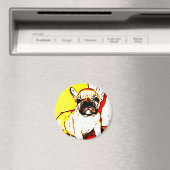 French Bulldog Art Magnet (In Situ (Geschirrspüler))
